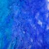 Zijden draadvlies blauwpaars/turquoise