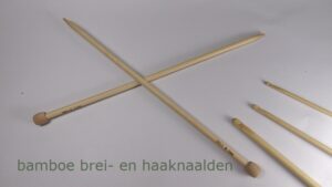 Bamboe brei- en haaknaalden